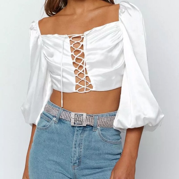 Rhinestone Silver Belt - Picture 3 of 5